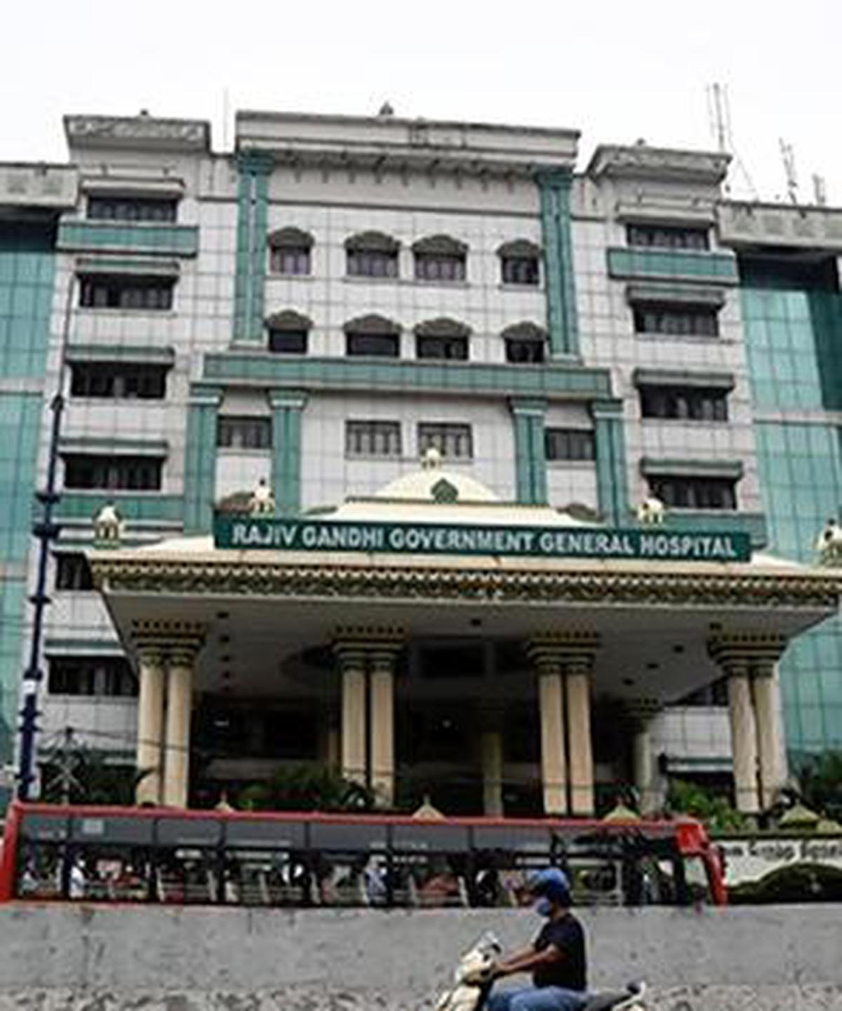 சென்னை ராஜீவ் காந்தி அரசு மருத்துவமனையில் தீ விபத்து