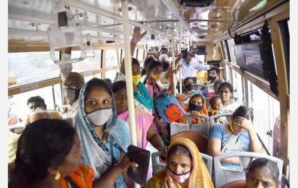 பஸ்களில் பெண்களுக்கு ஆண்களால் இடையூறு ஏற்பட்டால் அவசர பட்டனை அழுத்தலாம் : மாநகர போக்குவரத்து கழகம்
