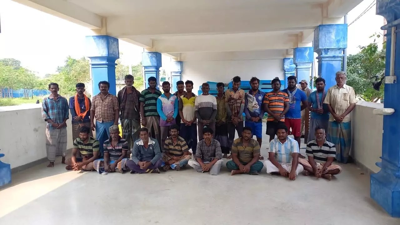 புதுக்கோட்டை மீனவர்கள் 24 பேர் இலங்கை சிறையிலிருந்து விடுவிப்பு : நீதிமன்றம் உத்தரவு