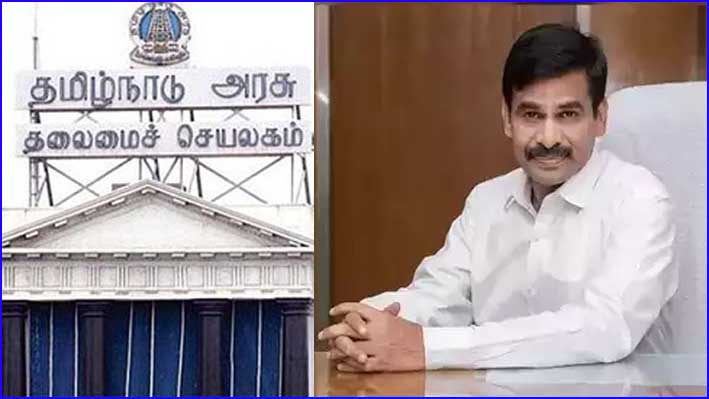 தலைமைச் செயலாளராக  ஐ.ஏ.எஸ். அதிகாரிகளுக்கு கூடுதல் பதவி உயர்வு : தமிழக அரசு