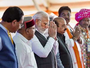 52 ஆயிரம் லம்பானி குடும்பங்களுக்கு பட்டா வழங்கல்: பிரதமர் மோடி