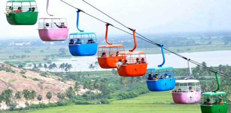சென்னை மெரினா கடற்கரை பகுதியில் 2 இடங்களில் ரோப்கார் திட்டம் : தமிழக அரசு